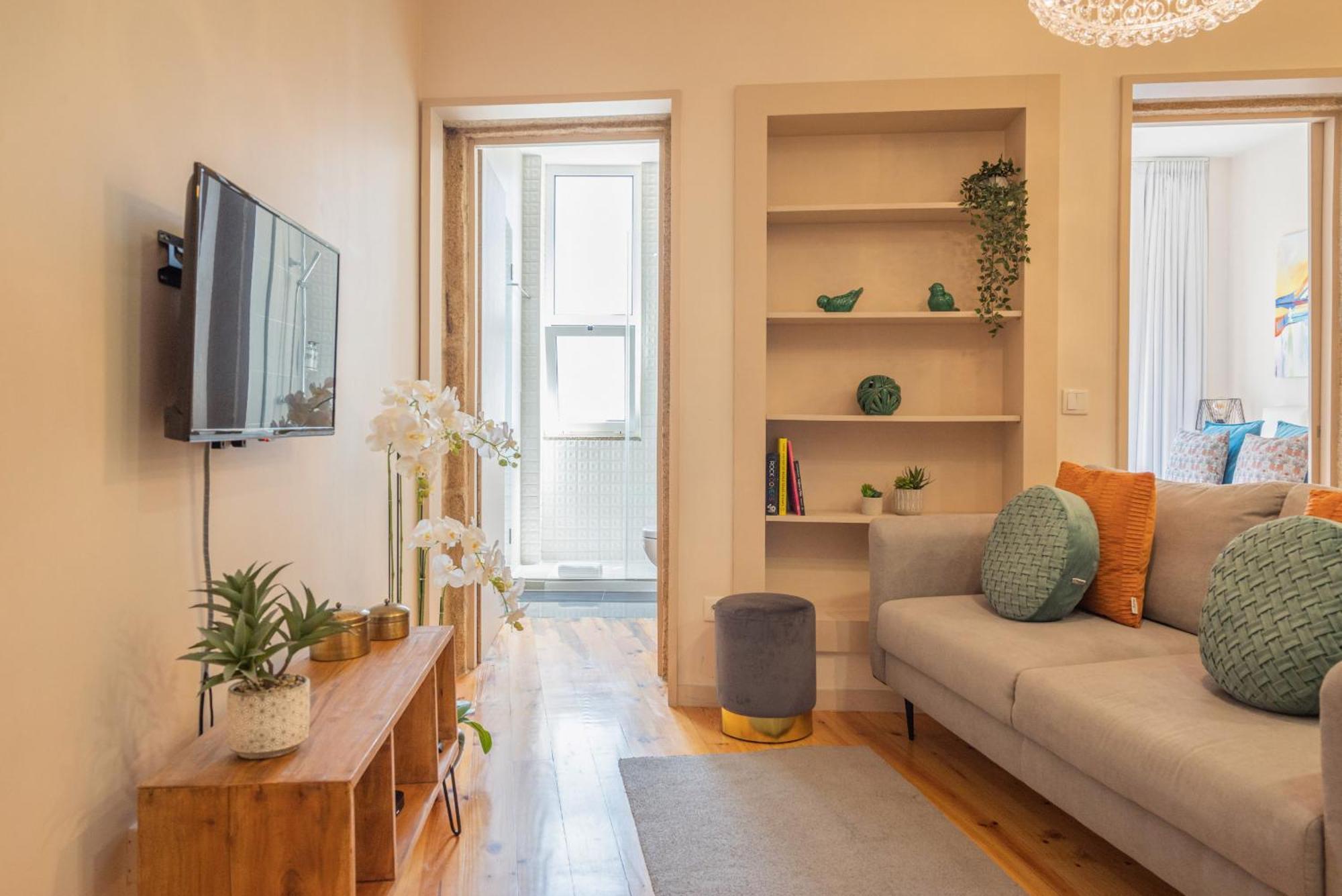 Lovely Charm House Downtown Porto Near Metro With Ac Eksteriør billede