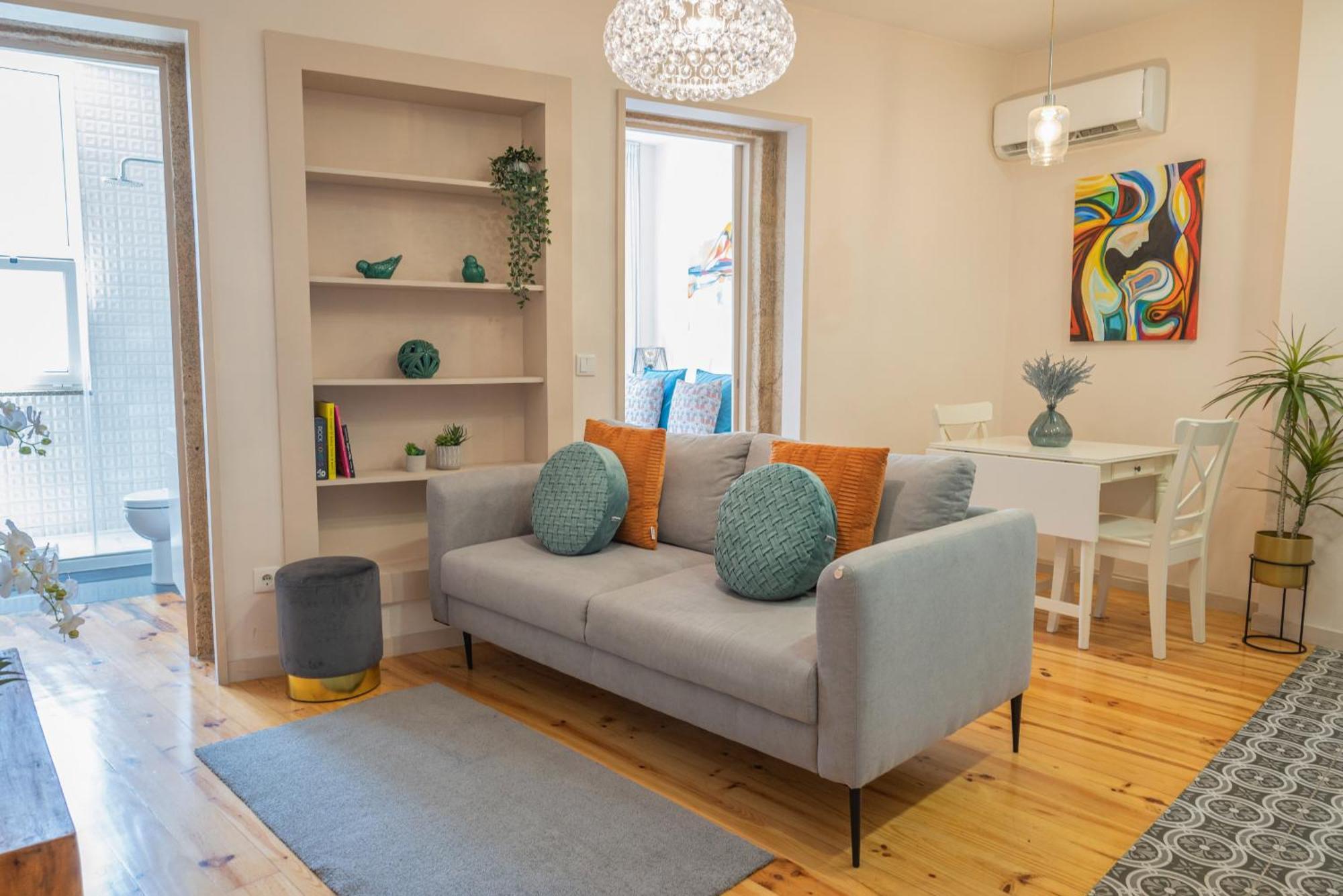 Lovely Charm House Downtown Porto Near Metro With Ac Eksteriør billede